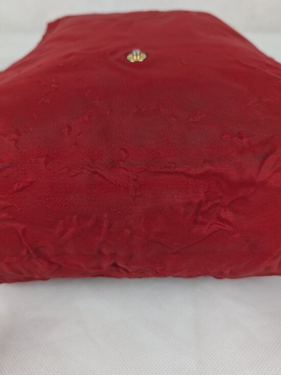 Authentic Longchamp Le Pliage Nylon Leather Backpack Red - Used - Good Condition main image 9